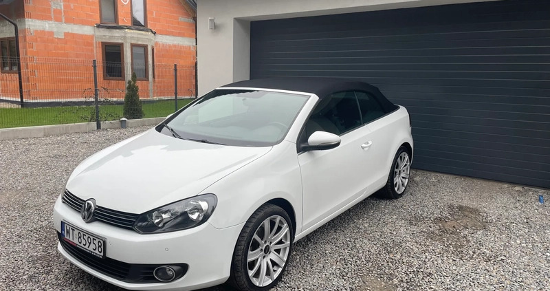 Volkswagen Golf cena 32700 przebieg: 181200, rok produkcji 2012 z Józefów małe 232